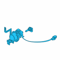 OEM 2019 Kia Forte Front Fog Lamp Assembly Diagram - 92201M7000