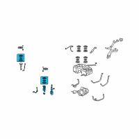 OEM Acura Set, Fuel Pump Module Assembly Diagram - 17045-STK-A01