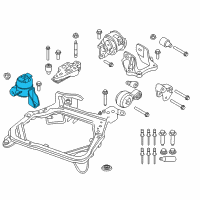 OEM Ford Fusion Front Mount Diagram - 9E5Z-6038-H