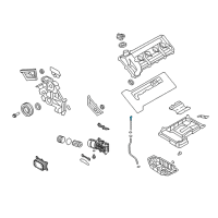 OEM Kia Oil Level Gauge Rod Assembly Diagram - 266113F100