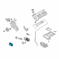 OEM Kia Cooler Assembly-Engine Oil Diagram - 264103F100