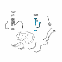 OEM GMC Terrain Fuel Pump Diagram - 22755800