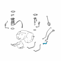 OEM GMC Terrain Filler Hose Diagram - 25802833