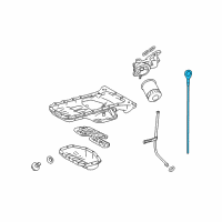 OEM 2006 Lexus GS430 Gage Sub-Assy, Oil Level Diagram - 15301-50130