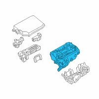 OEM 2014 Toyota Corolla Fuse & Relay Box Diagram - 82741-12120