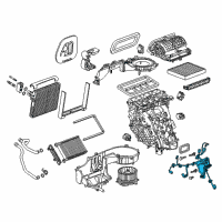 OEM 2017 Cadillac XTS Wire Harness Diagram - 23114668