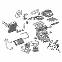 OEM 2015 Chevrolet Impala Sensor Diagram - 22932728