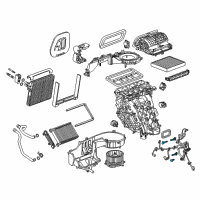 OEM 2016 Cadillac XTS Sensor Diagram - 22932728