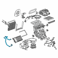 OEM Cadillac XTS Tube Assembly Diagram - 22743910
