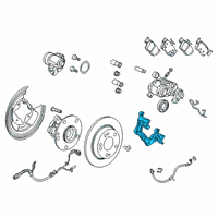 OEM 2020 Honda Insight Anchor Diagram - 43220-TBA-A01