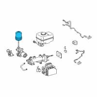 OEM Toyota FJ Cruiser Motor & Pump Diagram - 47950-60020