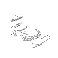 OEM Saturn LW300 Tray Retainer Diagram - 10121502