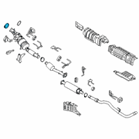 OEM CLAMP - EXHAUST Diagram - JB3Z-5A215-A