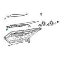 OEM 2022 Honda HR-V Screw Diagram - 33505-SDN-A11