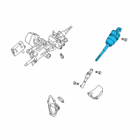 OEM Lexus GS460 Actuator Assy, Steering Diagram - 45240-30112