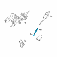 OEM Lexus GS450h Yoke Sub-Assy, Steering Sliding W/Shaft Diagram - 45206-30111
