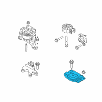 OEM Lincoln MKC Upper Mount Diagram - EJ7Z-6068-B