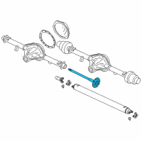 OEM 2022 Chevrolet Express 3500 Rear Axle Shaft Assembly Diagram - 19207226