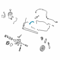 OEM 2008 Honda Accord Tube, Suction Diagram - 53731-TA6-A00