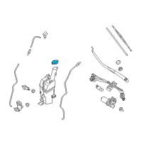 OEM 2019 Kia Sportage Cap-Windshield Washer Rs Diagram - 98623A2000