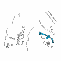 OEM 2015 Kia Sedona Linkage Assembly-Windshield Diagram - 98120A9000