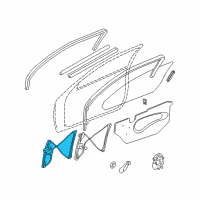 OEM Oldsmobile Alero Power Regulator Diagram - 22702142