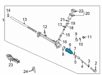 OEM 2022 Kia Soul BELLOWS-Steering GEA Diagram - 56528K0000