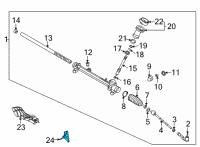 OEM 2022 Kia Seltos Heat Protector Diagram - 57260Q5000