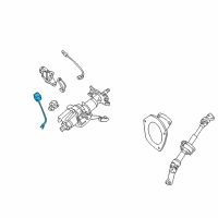 OEM Toyota Interlock Solenoid Diagram - 85432-22030