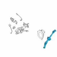 OEM Toyota Sienna Intermed Shaft Diagram - 45220-08052