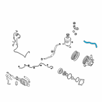 OEM Hyundai Veracruz Hose-Suction Diagram - 57581-3J000