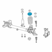 OEM 2019 Ram 3500 ISOLATOR-Spring Diagram - 5168566AB