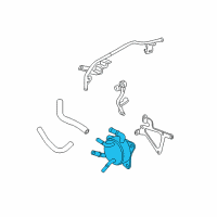 OEM 2006 Honda Civic Warmer (ATf) Diagram - 19430-RNA-A51