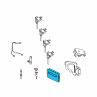 OEM 2007 Dodge Ram 2500 Powertrain Control Module Diagram - RL094606AF