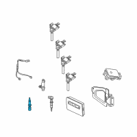 OEM 2009 Dodge Ram 1500 SPARKPLUG Diagram - SPLZFR5B13