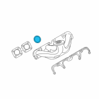 OEM BMW 550i GT Gasket Diagram - 11-62-7-576-991