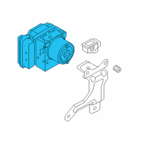 OEM 2013 Hyundai Elantra GT Abs Anti Lock Brake Pump Diagram - 58920-A5200