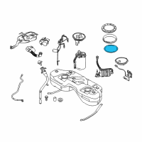 OEM 2006 BMW X3 Fuel Pump, Right Diagram - 16-11-7-159-604