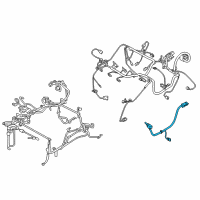 OEM 2016 Dodge Journey Wiring-Knock, Oil Pressure, & Temp Diagram - 5148105AH