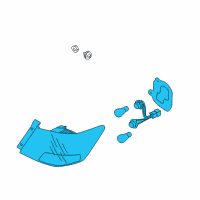 OEM 2013 Kia Forte Lamp Assembly-Rear Combination Diagram - 924011M010