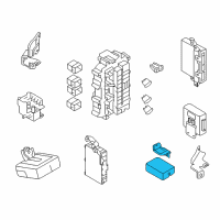 OEM Infiniti Q70 Can Gateway Controller Unit Diagram - 284D2-4HK0A