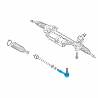 OEM 2016 BMW X4 Steering Gear-Outer Tie Rod Diagram - 32-10-6-792-674