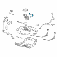 OEM 2018 Buick Cascada Fuel Gauge Sending Unit Diagram - 13593309