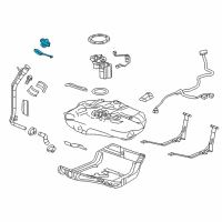 OEM Chevrolet Cruze Fuel Cap Diagram - 22992634