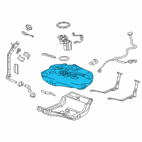 OEM 2015 Chevrolet Cruze Fuel Tank Diagram - 23170300