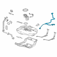 OEM Chevrolet Cruze Harness, Fuel Tank Fuel Pump Module Wiring Diagram - 23170302