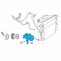 OEM 2009 Dodge Nitro COMPRES0R-Air Conditioning Diagram - 55111506AC