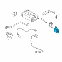 OEM Kia Optima Filter Assembly-Air Diagram - 314543R000