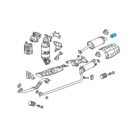 OEM 2007 Honda Civic Finisher, Exhuast Pipe (Coo) Diagram - 18310-SDA-305