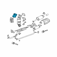 OEM 2008 Honda Civic Cover, Chamber Diagram - 18120-RNB-A00